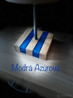 Živicová nočná lampa - 2