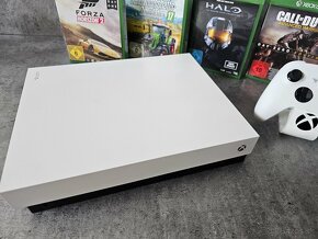 Xbox One X 1TB biele, ovládač, 4 hry -CoD, Forza, Farming.. - 2