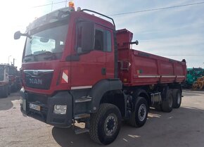 8676 - MAN TGS 35.440 - 8x6 – Meiller S3 + Bormatik – EURO 6 - 2