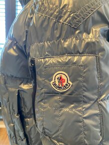 Moncler zimná bunda pánska, nosená. Veľkosť M-L - 2