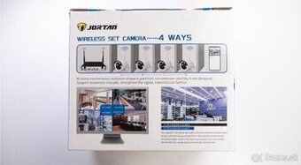 Jortan CCTV 4x kamier celá sada - 2