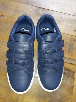 Kožené topánky Clarks - 2