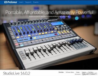 Mix Presonus Studio Live 16.0.2 - 2