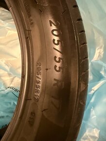 Michelin 205/55/R17-letné pneu - 2