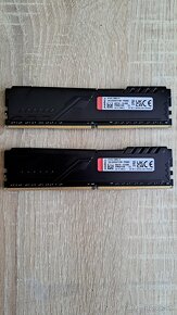 Kingston FURY 16gb (2x8gb) DDR4 2666MHz CL16 Beast black - 2