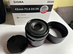 Sigma 45mm f2.8 contemporary dg dn sony e fullframe - 2