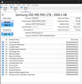 Samsung SSD 990 PRO 2TB - 2