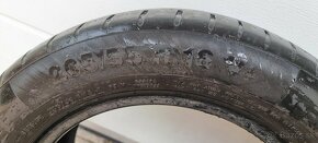 Predám 2xletné pneumatiky Continental 205/55r16 - 2