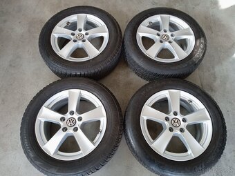 4ks zimne ALU 5x112 R16 6,5J ET48 DEZENT VOLKSWAGEN TOURAN - 2