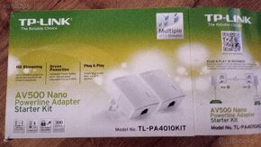 Predam  TP Link TL-PA4010 adaptér na rozvod  LAN siete - 2