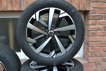 5x100 R16 Letna sada Original VW Polo + 195/55 R16 Cont. - 2