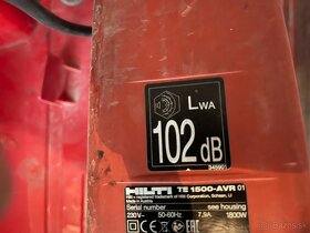 Hilti te 1500 AVR + sekáč - 2