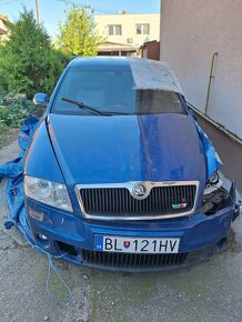 Predám havarovanú Škoda Octavia 2 RS 2.0tfsi - 2