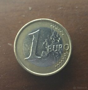 1 euro Belgicko 2008 - 2