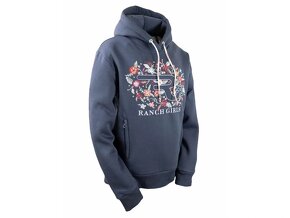 Ranch Girls Hooded Sweatshirt `FIONA` carbon - 2