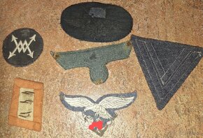 Predám original nemecke nášivky z WWII wehrmacht wh lw luftw - 2