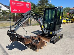 Minibager minirypadlo Terex Schaeff TC16, 2018 rv, 1713mth - 2