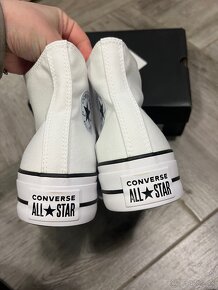 Converse platform biele - 2