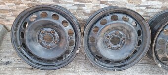 Predám plechove disky 5x112r15 et48 J6,orginal VW - 2