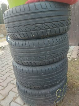 4ks 225/50 R17 DUNLOP, celá sada 4ks za 20e - 2