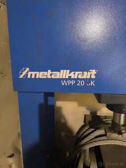 Ruční hydraulický lis Metalkraft WPP 220 BK - 2