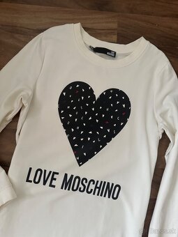 Moschino béžové šaty - 2