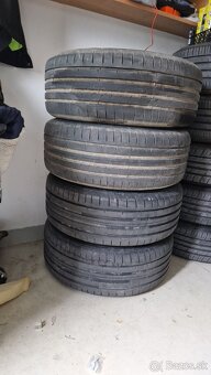 Alukolesa s letnymi pneu 235/55R17 - 2