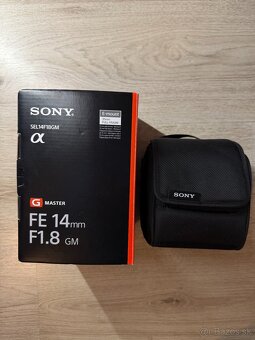 Sony FE1.8/14GM E-mount - 2