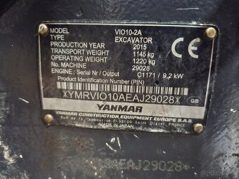 Yanmar vio 10-2a - 2