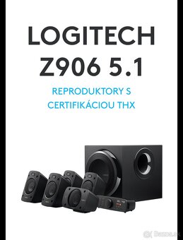 Reproduktory LOGITECH Z906 5.1 - 2