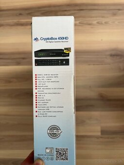 satelitný prijímač AB Cryptobox 450HD - 2