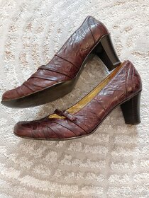 Kožené dámske topánky - 2