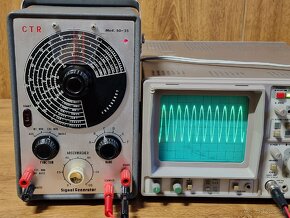 ☆ TUBE - SIGNAL GENERATOR CTR SG-25 / MADE IN GERMANY - 2