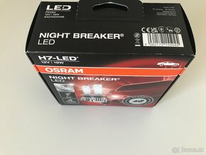 H7 OSRAM Night Breaker LED - NOVÉ - NEROZBALENÉ - 2