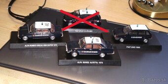 ALFA ROMEO a FIAT CARABINIERI , 1:43 , DE AGOSTINI - 2