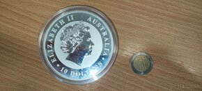 10 OZ strieborná investičná minca Kookaburra - 2