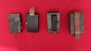 Historické vojenské signálne baterky s farebnými filtrami - 2