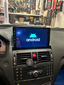 Android rádio na Mercedes W204 - 2