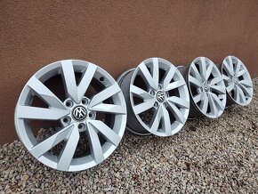 Predám kolesá/disky Volkswagen 5x112 r16 - 2