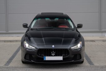 Maserati Ghibli Diesel - B&W, Rosso leather, Strešné okno - 2