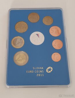 Sada mincí MS v hokeji r.2011 proof - 2