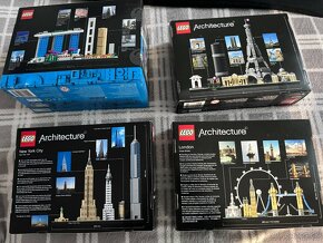 LEGO® ARCHITECTURE Londýn, Paríž, Singapur a New York - 2