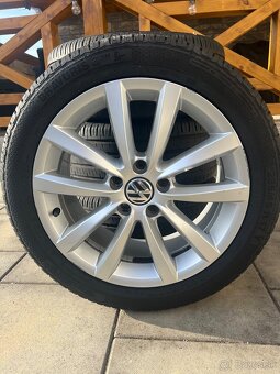 5x112R17, Alu disky, elektróny, kolesá VW Passat, Škoda - 2