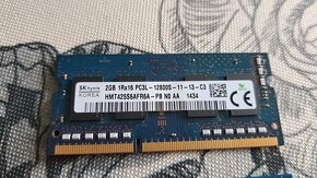 RAM DDR3 SODIMM 2GB do notebooku - 2