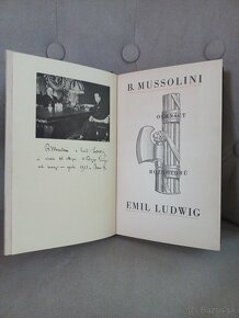 Emil Ludwig  B. Mussolini, 1932 - 2