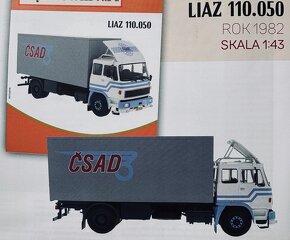 LIAZ 100.55 D  1:43 + časopis - 2