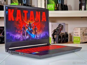 Herný notebook MSI KATANA | ZÁRUKA | RTX 3050 | 16gb | SSD - 2