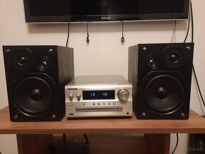 Predám strieborný stereo audio systém Panasonic SA-PMX 74 - 2