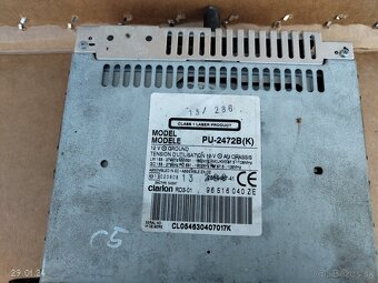 autoradio Citroen C5 96476992ZE PU 40 - 2