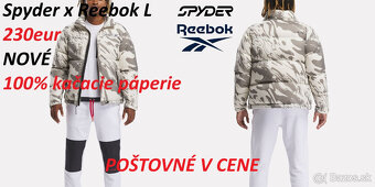 Zimná bunda Spyder x Reebok, Jordan - POŠTOVNÉ V CENE - 2